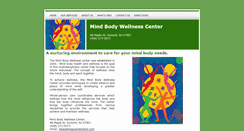 Desktop Screenshot of mindbodywellnesscenter.org